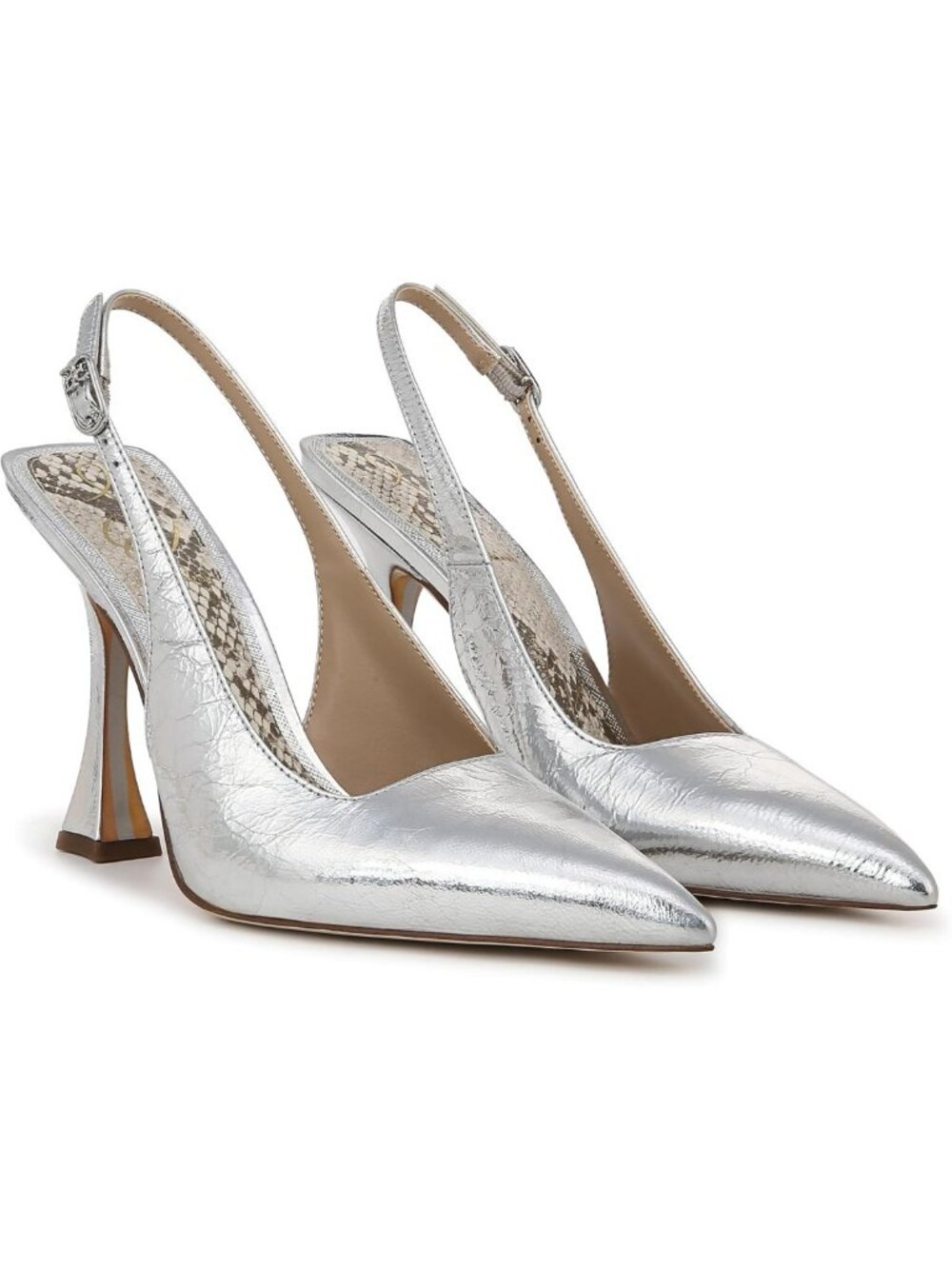 Chic Women's Slingback Heels - Stylish Open Toe, Comfortable & Versatile